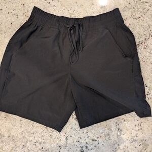 RBX Black Athletic Men's Shorts